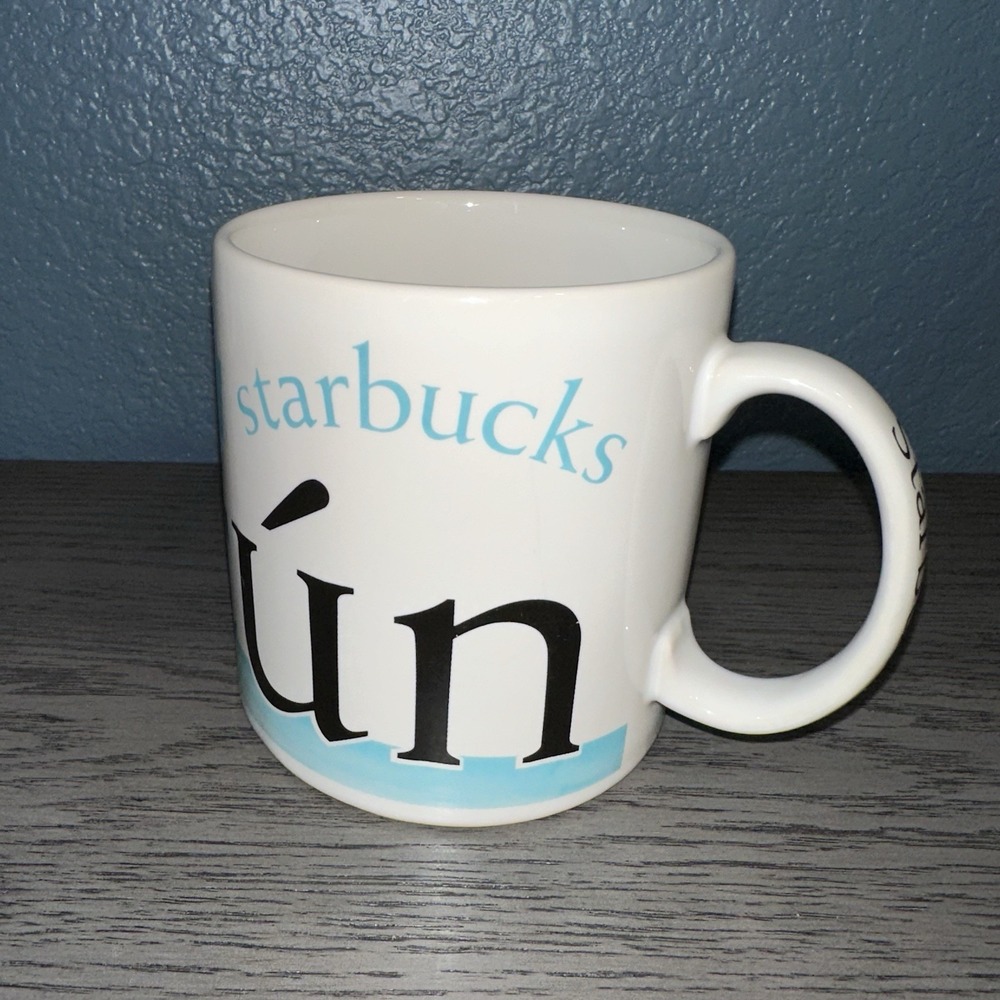 Starbucks CANCUN Mexico Coffee Mug, City Mug Collectors Souvenir Series 2009 EUC